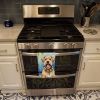 Wheaten Terrier Luau Kitchen Towel Dish Cloths Guest Hand Towel Decorative Bathroom Towel for Face,Tea, Dishcloth, Kitchen and Bath