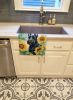 Scottish Terrier in Sunflowers Kitchen Towel Dish Cloths Guest Hand Towel Decorative Bathroom Towel for Face,Tea, Dishcloth, Kitchen and Bath