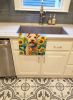 Lakeland Terrier in Sunflowers Kitchen Towel Dish Cloths Guest Hand Towel Decorative Bathroom Towel for Face,Tea, Dishcloth, Kitchen and Bath