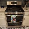 Tibetan Terrier Luau Kitchen Towel Dish Cloths Guest Hand Towel Decorative Bathroom Towel for Face,Tea, Dishcloth, Kitchen and Bath