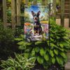 Australian Cattle Dog Spring Garden Garden Flag Mailbox Flag Decorative Yard Flag Banner Outside Patio Artwork Yard Flower Beds, Garden Size, Multicol