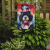 Portuguese Water Dog Patriotic American Garden Flag Mailbox Flag Decorative Yard Flag Banner Outside Patio Artwork Yard Flower Beds, Garden Size, Mult