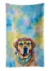 Mastiff Hippie Dawg Kitchen Towel Dish Cloths Guest Hand Towel Decorative Bathroom Towel for Face,Tea, Dishcloth, Kitchen and Bath