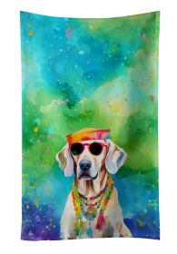Weimaraner Hippie Dawg Kitchen Towel Dish Cloths Guest Hand Towel Decorative Bathroom Towel for Face,Tea, Dishcloth, Kitchen and Bath (Default: Default)