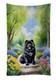 Chow Chow Spring Path Kitchen Towel Dish Cloths Guest Hand Towel Decorative Bathroom Towel for Face,Tea, Dishcloth, Kitchen and Bath (Default: Default)