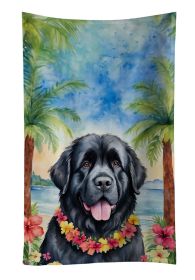Newfoundland Luau Kitchen Towel Dish Cloths Guest Hand Towel Decorative Bathroom Towel for Face,Tea, Dishcloth, Kitchen and Bath (Default: Default)