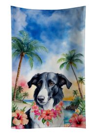 Borzoi Luau Kitchen Towel Dish Cloths Guest Hand Towel Decorative Bathroom Towel for Face,Tea, Dishcloth, Kitchen and Bath (Default: Default)