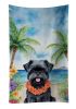 Affenpinscher Luau Kitchen Towel Dish Cloths Guest Hand Towel Decorative Bathroom Towel for Face,Tea, Dishcloth, Kitchen and Bath