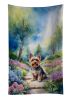 Yorkshire Terrier Spring Path Kitchen Towel Dish Cloths Guest Hand Towel Decorative Bathroom Towel for Face,Tea, Dishcloth, Kitchen and Bath