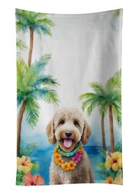 Labradoodle Luau Kitchen Towel Dish Cloths Guest Hand Towel Decorative Bathroom Towel for Face,Tea, Dishcloth, Kitchen and Bath (Default: Default)