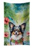 Papillon Luau Kitchen Towel Dish Cloths Guest Hand Towel Decorative Bathroom Towel for Face,Tea, Dishcloth, Kitchen and Bath