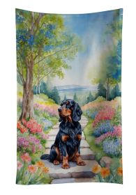 Gordon Setter Spring Path Kitchen Towel Dish Cloths Guest Hand Towel Decorative Bathroom Towel for Face,Tea, Dishcloth, Kitchen and Bath (Default: Default)