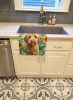 Labradoodle in Sunflowers Kitchen Towel Dish Cloths Guest Hand Towel Decorative Bathroom Towel for Face,Tea, Dishcloth, Kitchen and Bath