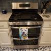 NEW Pit Bull Terrier Luau Kitchen Towel Dish Cloths Guest Hand Towel Decorative Bathroom Towel for Face,Tea, Dishcloth, Kitchen and Bath