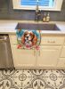 Cavalier Spaniel Luau Kitchen Towel Dish Cloths Guest Hand Towel Decorative Bathroom Towel for Face,Tea, Dishcloth, Kitchen and Bath