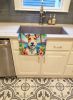 Fox Terrier Luau Kitchen Towel Dish Cloths Guest Hand Towel Decorative Bathroom Towel for Face,Tea, Dishcloth, Kitchen and Bath