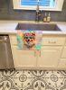 Pomeranian Hippie Dawg Kitchen Towel Dish Cloths Guest Hand Towel Decorative Bathroom Towel for Face,Tea, Dishcloth, Kitchen and Bath