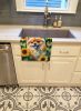 Pomeranian in Sunflowers Kitchen Towel Dish Cloths Guest Hand Towel Decorative Bathroom Towel for Face,Tea, Dishcloth, Kitchen and Bath