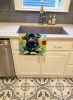 Pug in Sunflowers Kitchen Towel Dish Cloths Guest Hand Towel Decorative Bathroom Towel for Face,Tea, Dishcloth, Kitchen and Bath