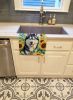 Siberian Husky in Sunflowers Kitchen Towel Dish Cloths Guest Hand Towel Decorative Bathroom Towel for Face,Tea, Dishcloth, Kitchen and Bath