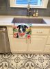 Borzoi Luau Kitchen Towel Dish Cloths Guest Hand Towel Decorative Bathroom Towel for Face,Tea, Dishcloth, Kitchen and Bath