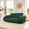 Human Dog Bed, Lazy Sofa Couch, 78.7" Multi-Functional Foldable Sofa Bed, 3-in-1 Teddy Fabric Foam-Filled Sleeper Sofa Bed for Living Room,Guest Bed,P